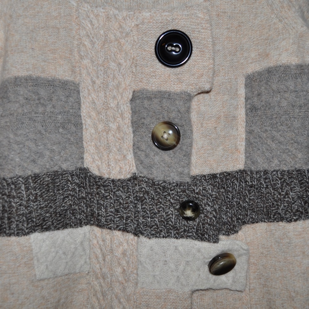 Anthro SLEEPING ON SNOW Cable Cluster Cardigan D2 - Picture 3 of 6